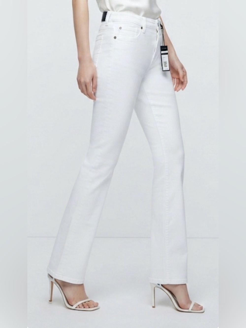 Max Jeans White Denim Pants